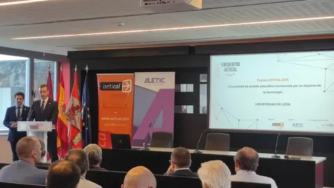 La Federación de Asociaciones de Empresas de Tecnologías de la Información, Comunicaciones y Electrónica de Castilla y León (Aetical) celebró este miércoles en León su entrega de premios del año 2025.