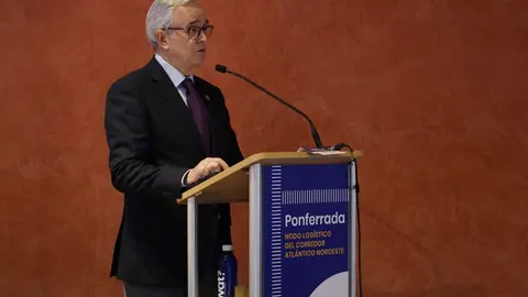 Inauguración del foro 'Ponferrada. Nodo logístico del Corredor Atlántico Noreste'. Foto: César Sánchez
