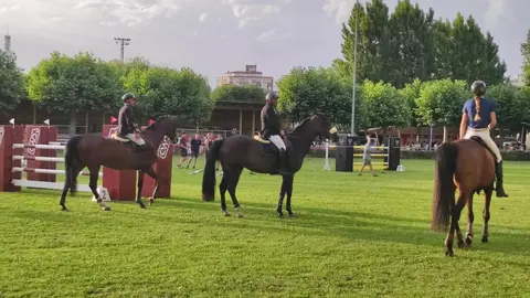 Primera jornada LXXIV Concurso de Saltos en el Hípico de León