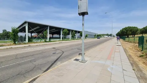 El radar de Eras de Renueva vuelve a ser vandalizado por segunda vez en menos de un mes.