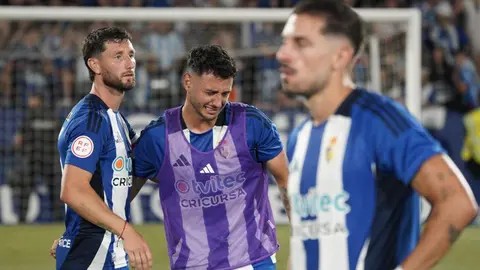 La SD Ponterradina no consigue el ascenso a segunda división al perder 0-1 contra el FC Andorra. Foto Peio García (8)