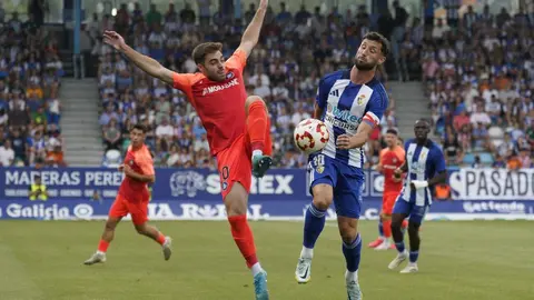 La SD Ponterradina no consigue el ascenso a segunda división al perder 0-1 contra el FC Andorra. Foto Peio García (23)