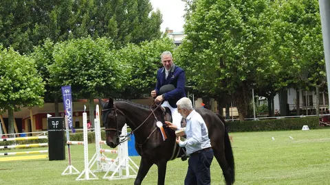 Segunda jornada del LXXIV Concurso de Saltos en el Hípico de León. Foto: M.A. García