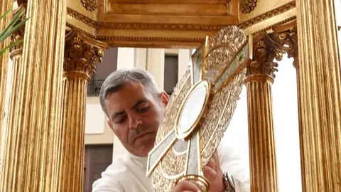 Celebración del Corpus Christi en León. Foto: Campillo