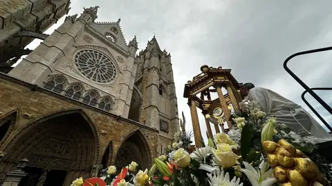 Celebración del Corpus Christi en León. Foto: Ayto. León