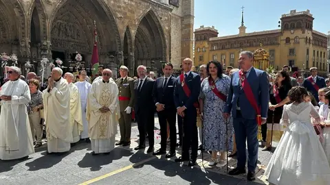 Celebración del Corpus Christi en León. Foto: Ayto. León