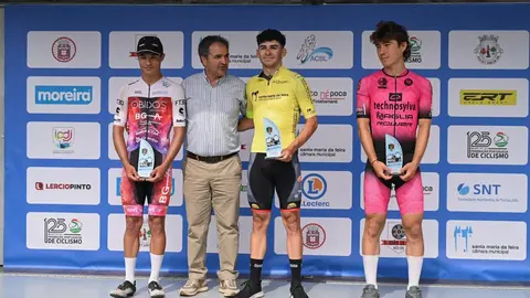 Gabriel Baptista y el Technosylva Maglia Rower Bembibre conquistan la Taça de Esperanças de Portugal. Foto: Federación Portuguesa de Ciclismo