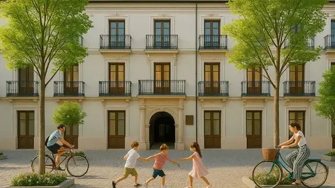 Una propuesta urbana impulsada por @LeonArqNow imagina una ciudad más habitable y sostenible, donde las calles se tiñen de verde y se recuperan espacios para los peatones, ayudada por la tecnología y el anhelo ciudadano.