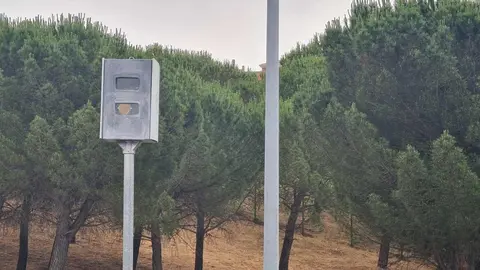 El Ayuntamiento recupera la visión del radar en este punto del vial después de que fuera vandalizado. 