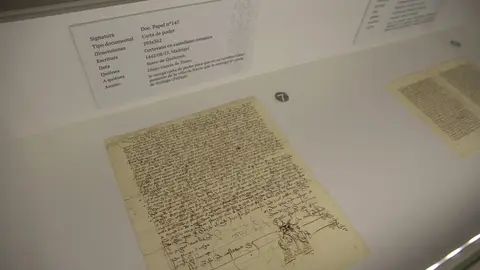Fundos inaugura la exposición 'Don Suero de Quiñones: más allá de la leyenda' en Villadangos del Páramo.