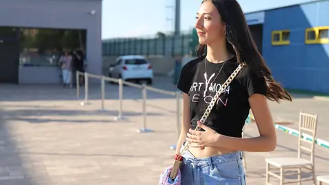 Las instalaciones del Olímpico de León se convirtieron en una pasarela improvisada con motivo del desfile Moda en la Calle, un evento que reunió a varios diseñadores de la provincia para presentar sus colecciones. Fotos: Isaac Llamazares
