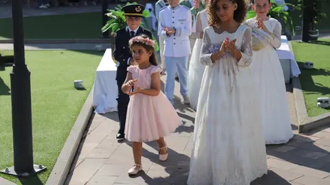 Las instalaciones del Olímpico de León se convirtieron en una pasarela improvisada con motivo del desfile Moda en la Calle, un evento que reunió a varios diseñadores de la provincia para presentar sus colecciones. Fotos: Isaac Llamazares