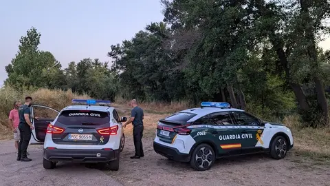 Búsqueda de una persona en el Río Águeda en Ciudad Rodrigo (Salamanca). Foto: Vicente.