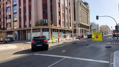 Tráfico restringido en la avenida Palencia por obras durante todo julio