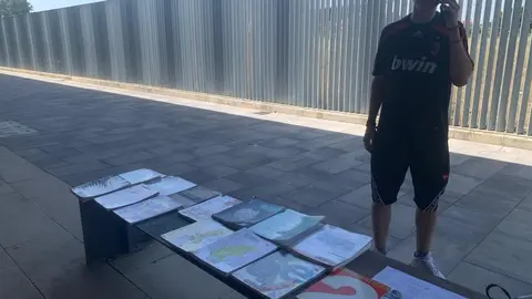 El tradicional Mercadillo de Gelete, este miércoles en la antigua estación de tren.