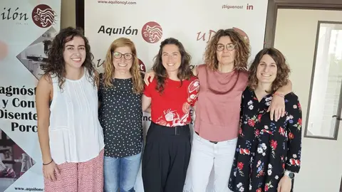 Equipo de Aquilón en León. Foto: ULE