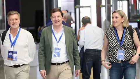 Primera jornada del 21 Congreso Nacional del Partido Popular con euforia en la delegación de Castilla y León y destacada presencia de la leonesa Ester Muñoz. Foto: Juan Lázaro