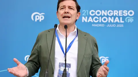 Primera jornada del 21 Congreso Nacional del Partido Popular con euforia en la delegación de Castilla y León y destacada presencia de la leonesa Ester Muñoz. Foto: Juan Lázaro