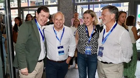 Primera jornada del 21 Congreso Nacional del Partido Popular con euforia en la delegación de Castilla y León y destacada presencia de la leonesa Ester Muñoz. Foto: Juan Lázaro
