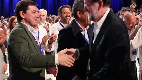 Primera jornada del 21 Congreso Nacional del Partido Popular con euforia en la delegación de Castilla y León y destacada presencia de la leonesa Ester Muñoz. Foto: Juan Lázaro
