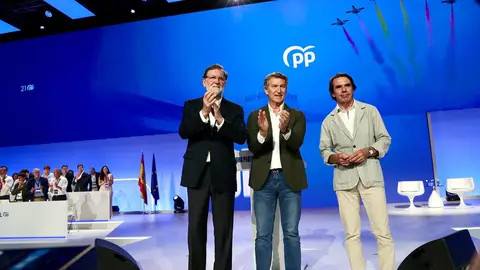 Primera jornada del 21 Congreso Nacional del Partido Popular con euforia en la delegación de Castilla y León y destacada presencia de la leonesa Ester Muñoz. Foto: Juan Lázaro