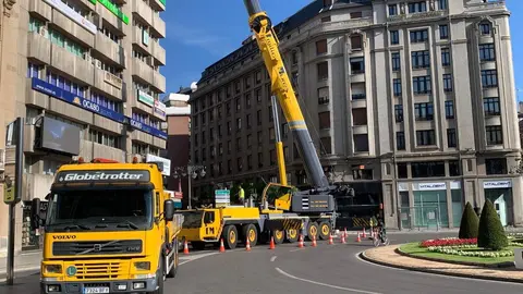 La gran publicidad que corona el Complejo Santo Domingo cambia para actualizarse este domingo.