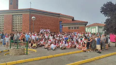 Pre San Fermín en la localidad leonesa de Gavilanes del Órbigo