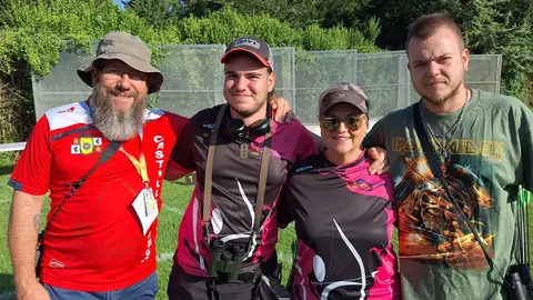 Doblete berciano en el podio autonómico de tiro con arco en Valladolid. Los hermanos Alejandro y Héctor González Manuel logran la plata y el bronce en el Campeonato de Castilla y León absoluto; Beatriz Manuel alcanza los cuartos de final.