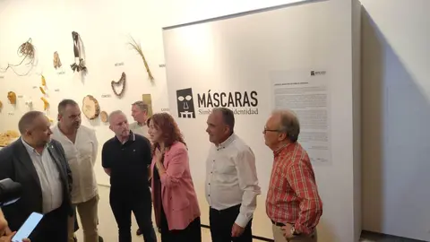 lnauguración en el Museo de los Pueblos Leoneses de ‘Máscaras. Símbolos de identidad’