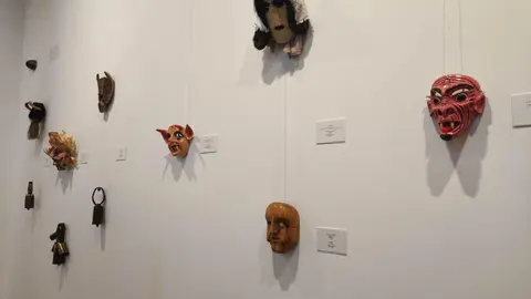 lnauguración en el Museo de los Pueblos Leoneses de ‘Máscaras. Símbolos de identidad’