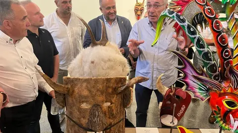 lnauguración en el Museo de los Pueblos Leoneses de ‘Máscaras. Símbolos de identidad’