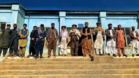 Claustro escolar de la escuela de Wach Khakn, en la región afgana de Paktia. Foto: Alfonso F. Reca