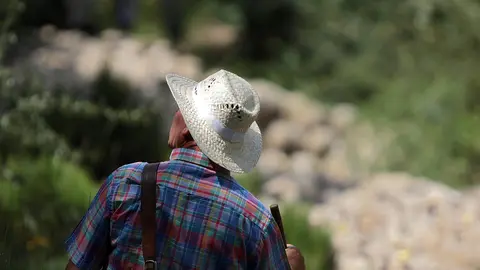 La Asociación Club de Producto Caminos Trashumantes, con la colaboración de la Junta Vecinal de Salamón y el Club de Montaña Pandetrave, organizan la jornada ‘Trashumancia sin barreras’. Foto: Peio García