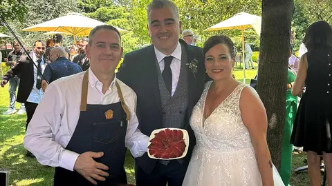 Novios de La Rioja.