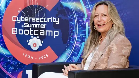 El Instituto Nacional de Ciberseguridad celebra un acto titulado ‘Democracia, progreso y ciberseguridad’ con la participación de Trinidad Jiménez García-Herrera, exministra de Sanidad y Asuntos Exteriores, seguida de un reconocimiento a su trayectoria. Fotos: Campillo M.A. García