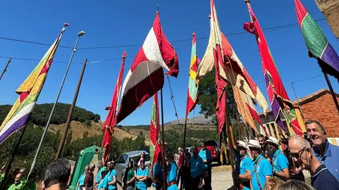 La misa y el desfile de pendones marcaron el día grande en honor a Santiago Apóstol.