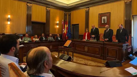 León revive su historia jurídica con la lectura de los Fueros y Ana del Ser como mantenedora. Foto: AytoLeón