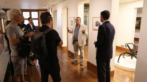 El Museo Casa Botines Gaudí expone las fotografías que Català-Roca hizo en León. Foto: Casa Botines.