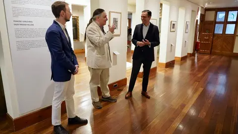 El Museo Casa Botines Gaudí expone las fotografías que Català-Roca hizo en León. Foto: Campillo.
