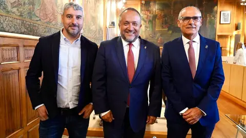 Pleno ordinario de la Diputación de León, en cuyo orden del día se encuentra la toma de posesión de dos nuevos diputados. Foto: Campillo.