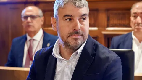 Pleno ordinario de la Diputación de León, en cuyo orden del día se encuentra la toma de posesión de dos nuevos diputados. Foto: Campillo.