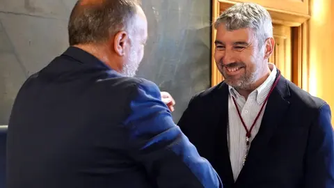 Pleno ordinario de la Diputación de León, en cuyo orden del día se encuentra la toma de posesión de dos nuevos diputados. Foto: Campillo.