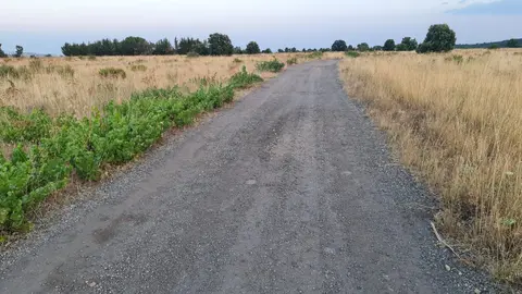 Imagen de los terrenos expropiados en la pedanía de Oteruelo para levantar la ampliación del Parque Tecnológico.