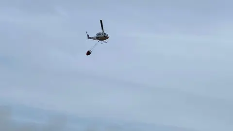 Incendio de nivel 1 en Olleros de Alba.