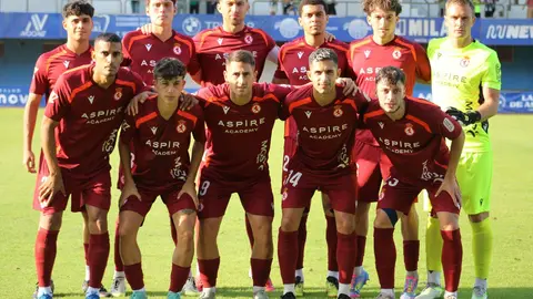 La Cultural Leonesa iguala 2-2 ante el Avilés Industrial con un once lleno de rotaciones tras un exigente doble enfrentamiento en un solo día. Fotos: Isaac Llamazares | CyDLeonesa