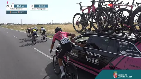 Fabrizio Crozzolo vence y Gabriel Baptista remata un sensacional inicio victorioso de Vuelta a Ávila del Technosylva Maglia Rower Bembibre Cycling Team.