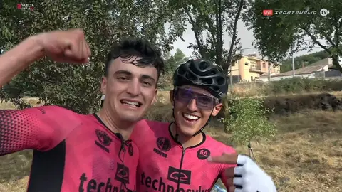 Fabrizio Crozzolo vence y Gabriel Baptista remata un sensacional inicio victorioso de Vuelta a Ávila del Technosylva Maglia Rower Bembibre Cycling Team.