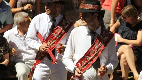 Danzas del Valle de Fornela declaradas como de Interés Turístico Regional. Foto: César Hornija.