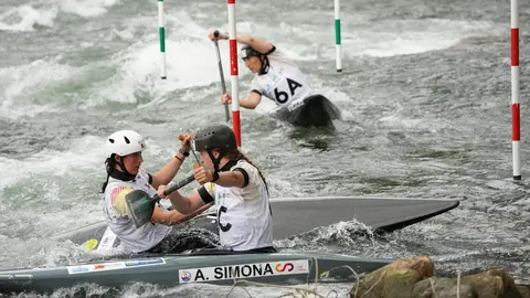 El canal de Sabero – Alejico acoge el XXXI Campeonato de España con 288 salidas y un nivel técnico de altura. David Llorente y Leire Goñi, campeones en K1, y Miquel Travé y Nuria Vilarrubla, vencedores en C1.