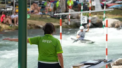 El canal de Sabero – Alejico acoge el XXXI Campeonato de España con 288 salidas y un nivel técnico de altura. David Llorente y Leire Goñi, campeones en K1, y Miquel Travé y Nuria Vilarrubla, vencedores en C1.